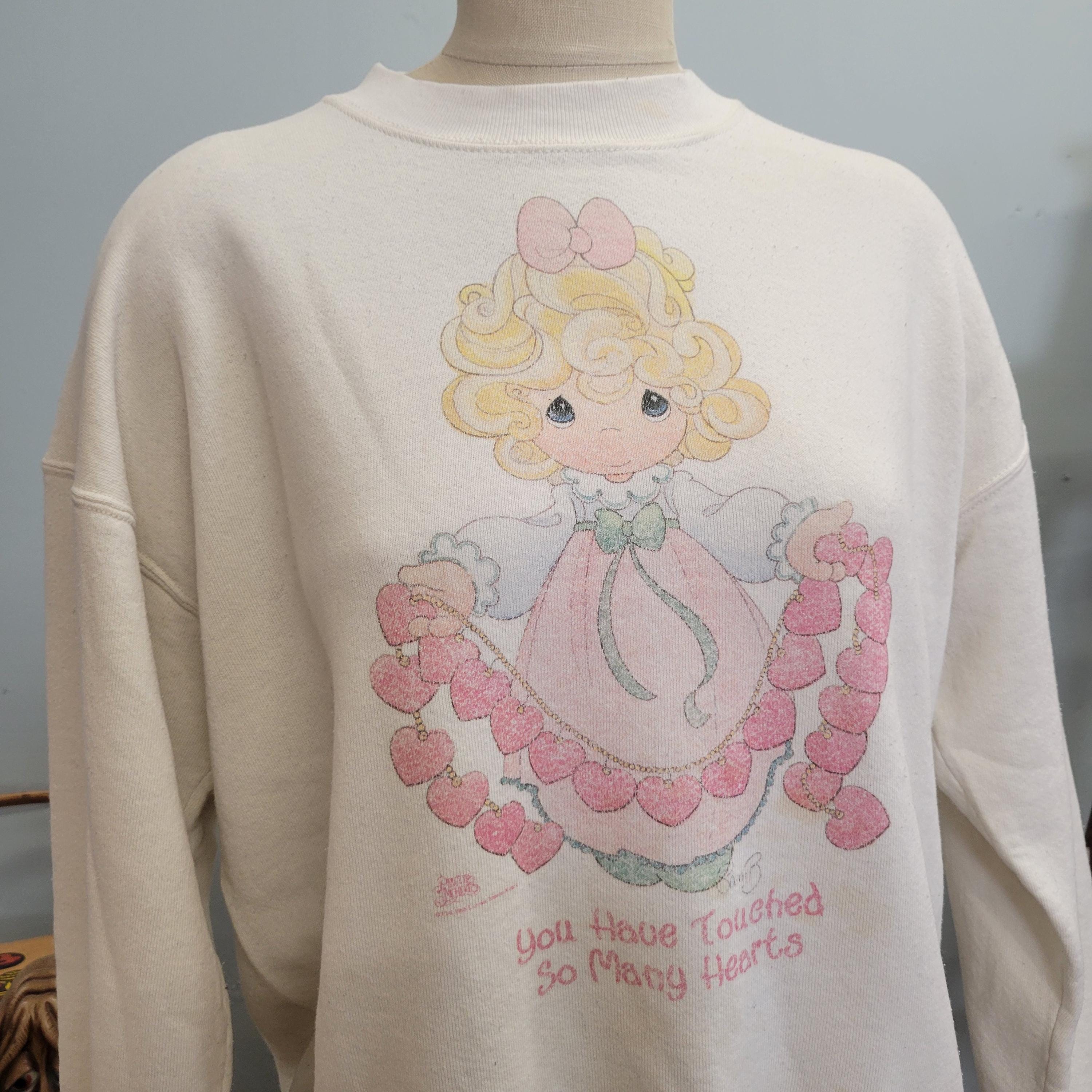 Vtg 90s PRECIOUS MOMENTS SWEATSHIRT / Vintage Crewneck Fruit of 
