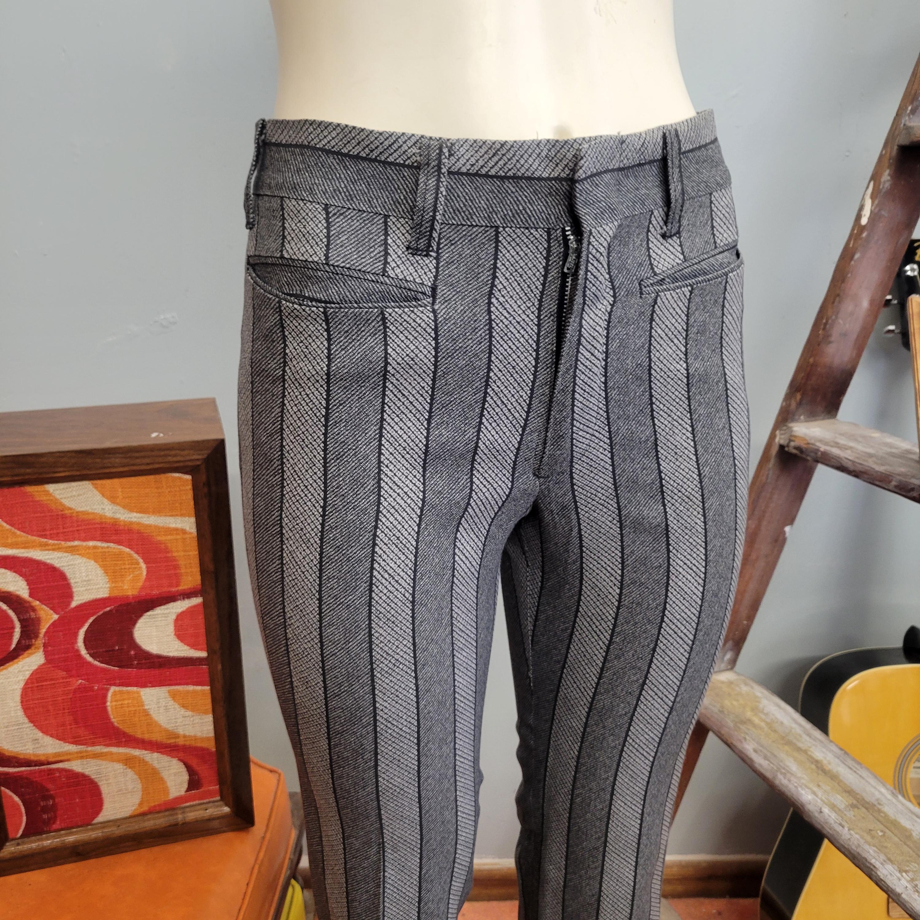 【60's】 vintage Stripe design trousers 60's】 vintage Stripe design trousers 60's】 vintage Stripe