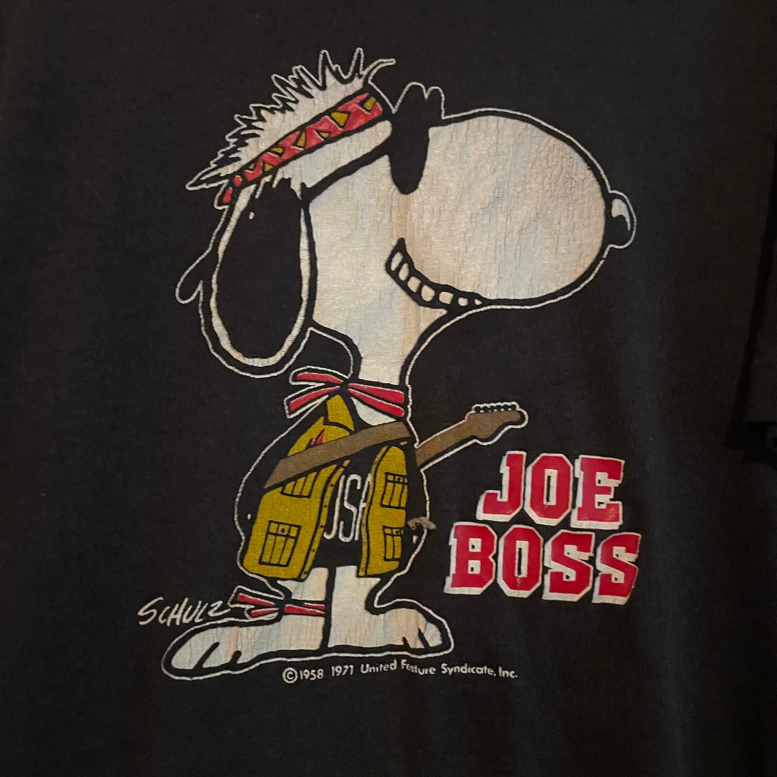 Vintage 80s Snoopy Bruce Springsteen Graphic Tee - Youth