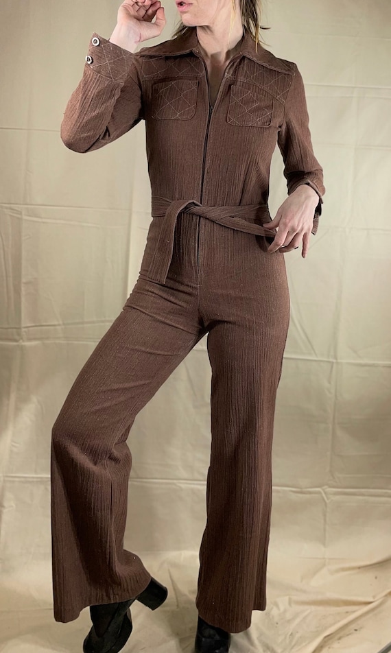 vintage bell bottom jumpsuit Gem