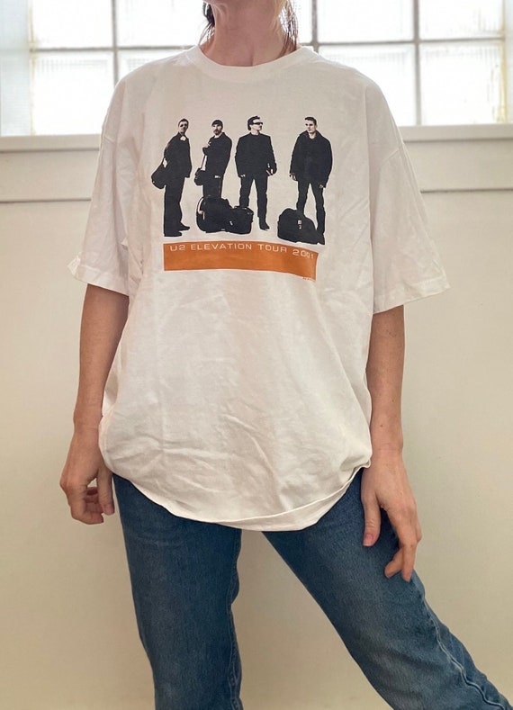 Vintage U2  Elevation Tour Shirt / Y2K Bono Band T
