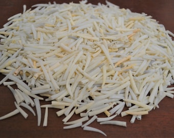 2500+ Pieces small TINY Natural Brown DENTALIUM Aprinium Shell Tusk Crafts 1/2 LB