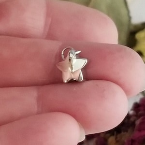Cremation Ash Tiny Star Urn, Stainless Keepsake Ash Holder Necklace, Hair, Flower, Sand Urn, Loss Of Loved One, Remembrance Tiny Urn