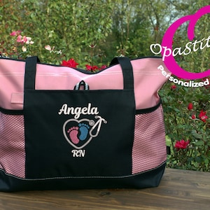 Personalized Embroidered Tote Bag for OB-GYN Nurses – Ideal Obstetrics Gift, Graduation, and Staff Appreciation, Unique Graduation Present