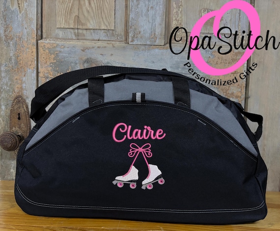 Personalized Embroidered Roller Skate Duffel Bag – Large Sports Tote