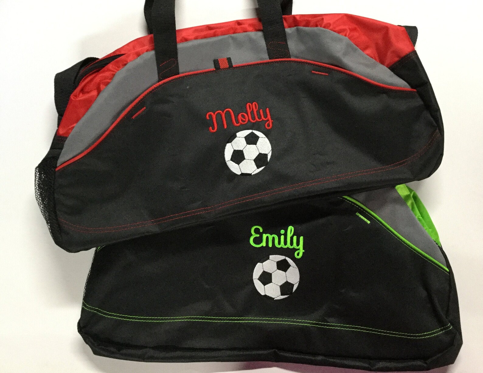 Personalized Soccer Sports Duffel Bag MONOGRAMMED With Soccer Etsy