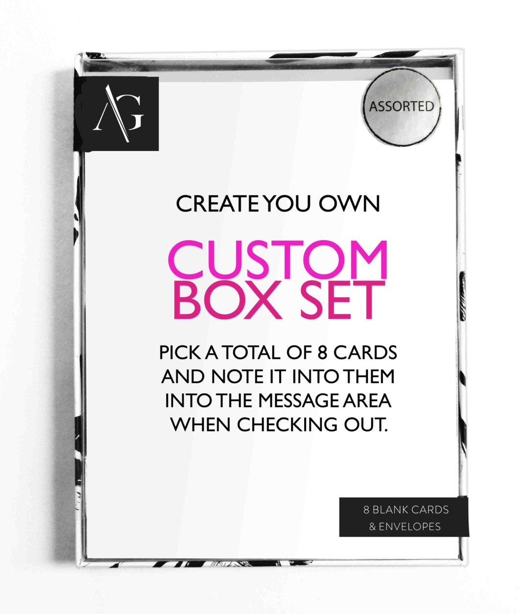 Customized Greeting Card Set - Etsy