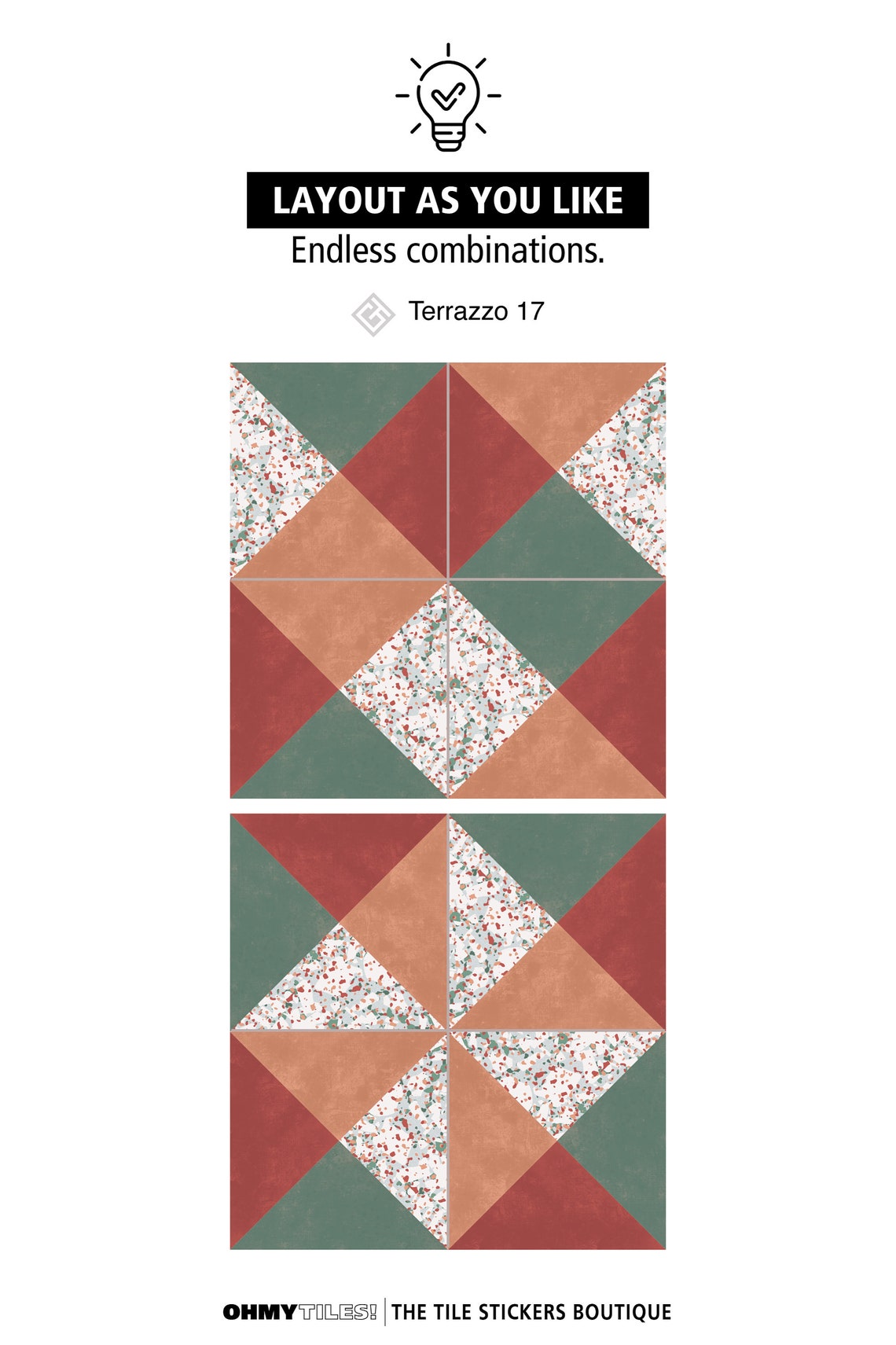 Floor Tile Stickers Peel and Stick Tile Tile Stickers for Etsy