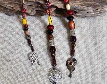 Jack Sparrow Inspired Kuchi Bead Strand: Pirate Dreadlock Accessory