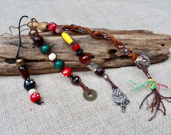 Jack Sparrow Inspired Hair Bead Strands: Pirate Costume Accessories