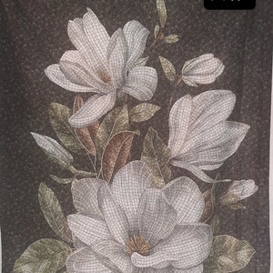 Northcott  magnolia quilting panel