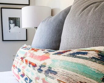 Long Lumbar Pillow Etsy