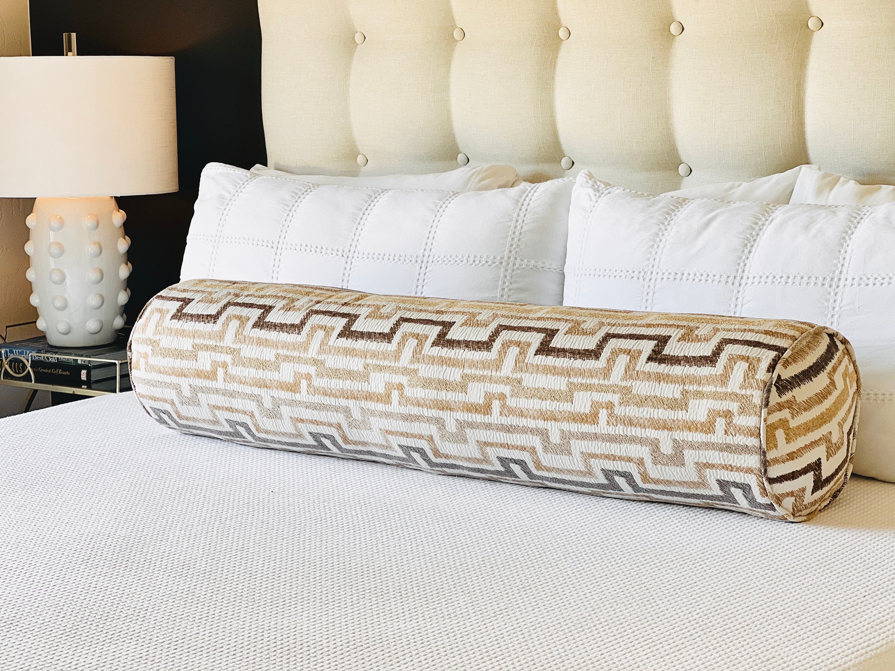 Bed bolster pillow 2025