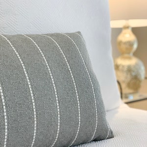 Gray Long Lumbar Pillow Extra Long Gray Long Lumbar Pillow Extra Long