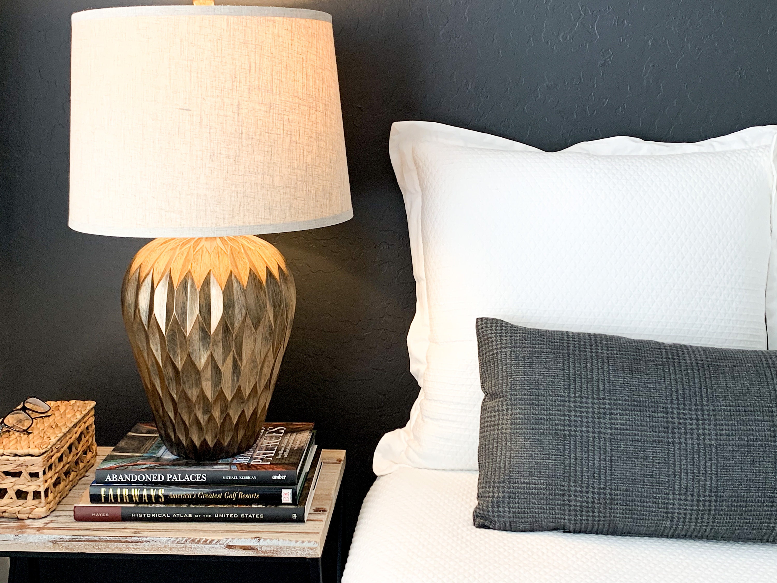 Gray Plaid Rectangle Pillow Masculine Throw Pillows Pillows Etsy