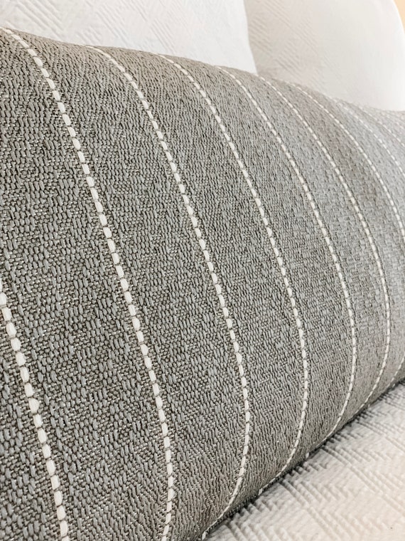 Gray Long Lumbar Pillow Extra Long Gray Long Lumbar Pillow Extra Long