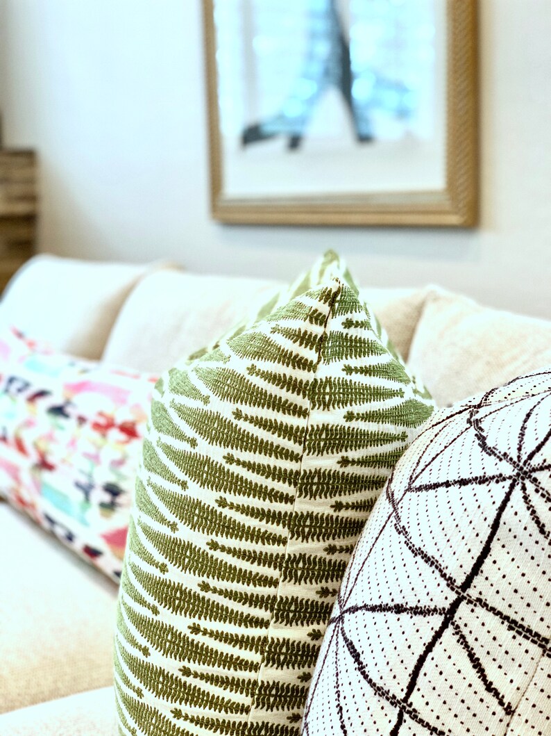 Extra Long Lumbar Pillow Multicolor Tribal Pillow Boho Etsy