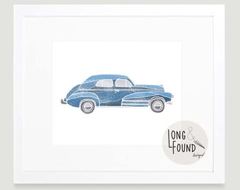 car prints for nursery