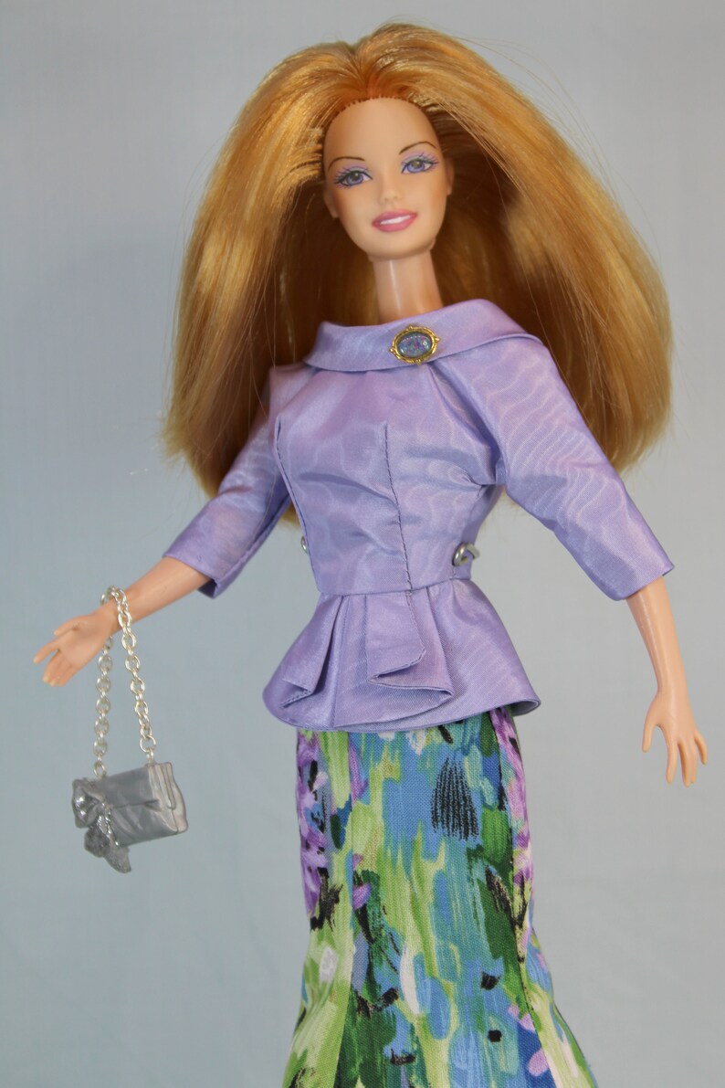 Gloria the Vintage Barbie Doll in Lavender OOAK | Etsy