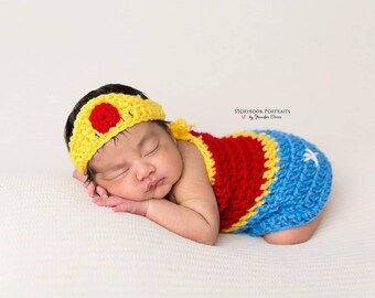 wonder woman baby clothes