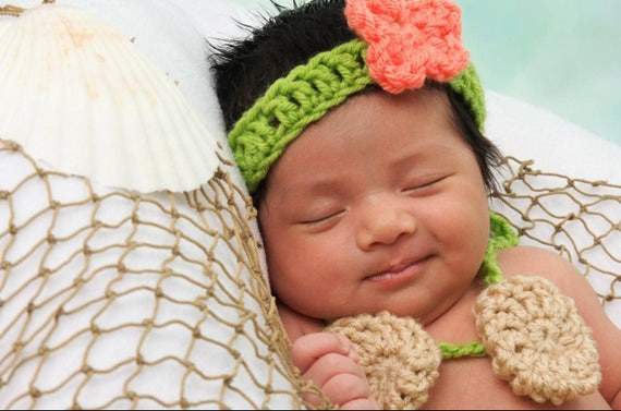 Newborn hawaiian cheap outfit