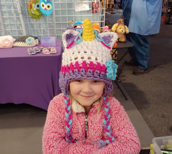 Unicorn Hat Girls Unicorn Hat Christmas 