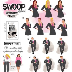 Swoop Inspired Luggage Tag