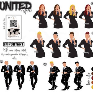 United Inspired Crew Luggage Tag