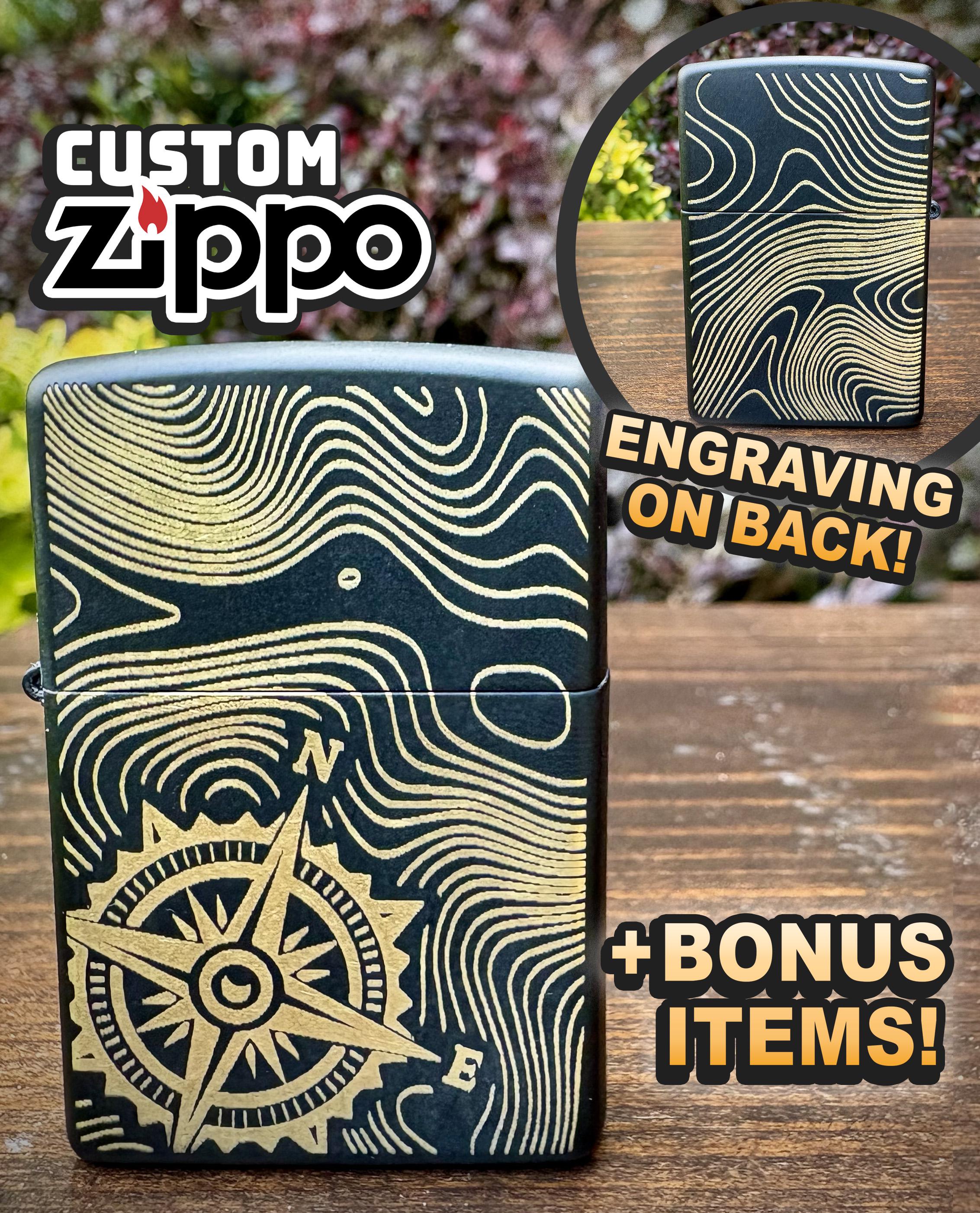 Zippo Engraving Pattern - Etsy