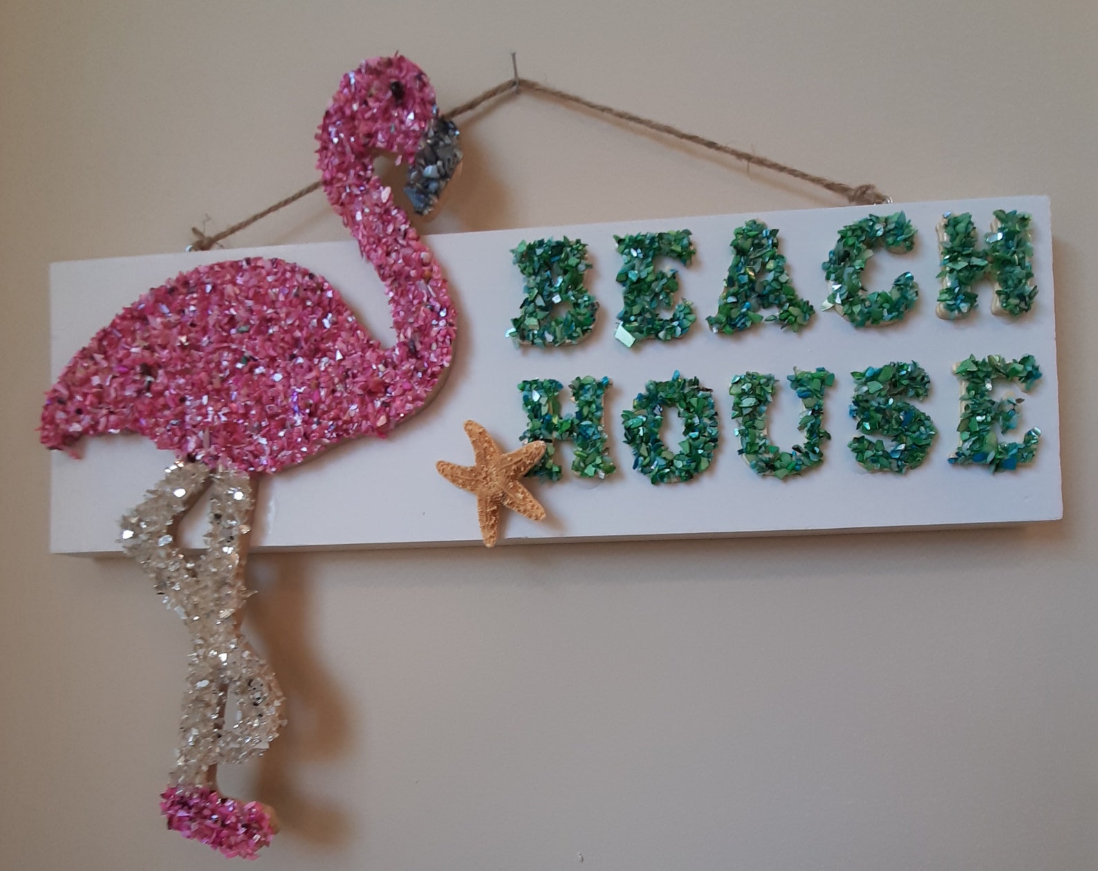 Beach House Wall Hanging Beach Decor Etsy