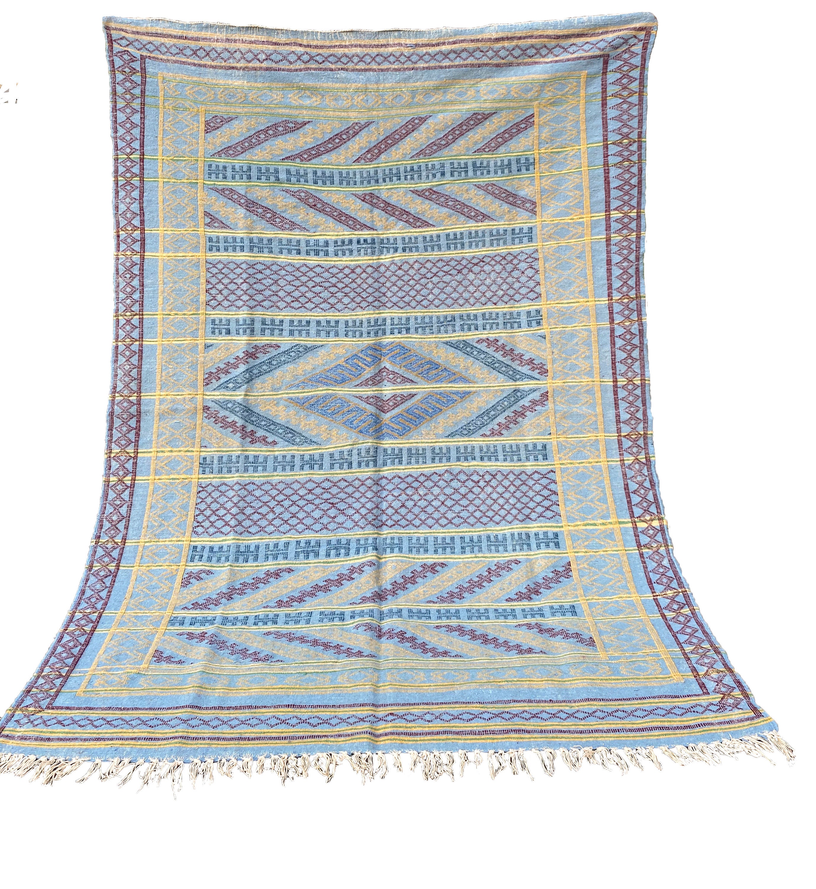 Almofada retangular Berber Kilim