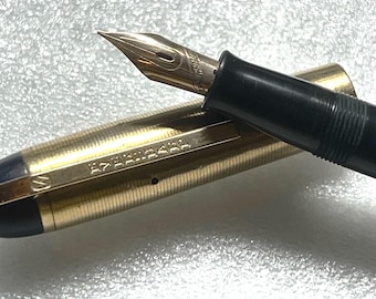Eversharp Skyline Solid 14k Gold Pen and Pencil Set - Etsy