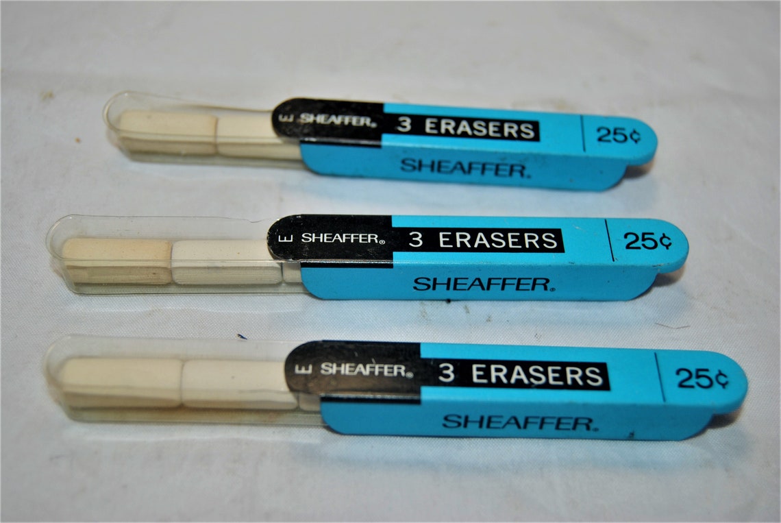 Vintage NOS SHEAFFERS replacement Mechanical pencil erasers Etsy
