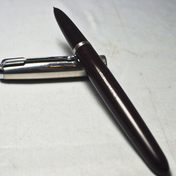 1950 Parker 51 Special Burgundy Aerometric stylo plume à bijou unique