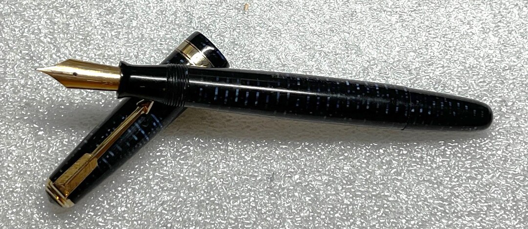RESTORED 1946 Parker Azure Blue Vacumatic Fountain Pen - Etsy