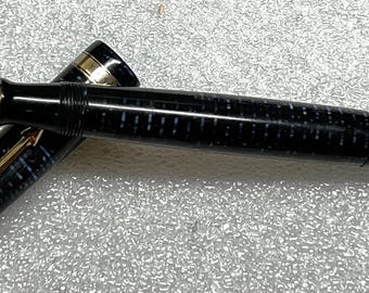 GERESTAUREERD 1946 Parker Azure Blue vacuümvulpen