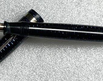 Gerestaureerde 1944 Parker Azure Blue vacuümvulpen