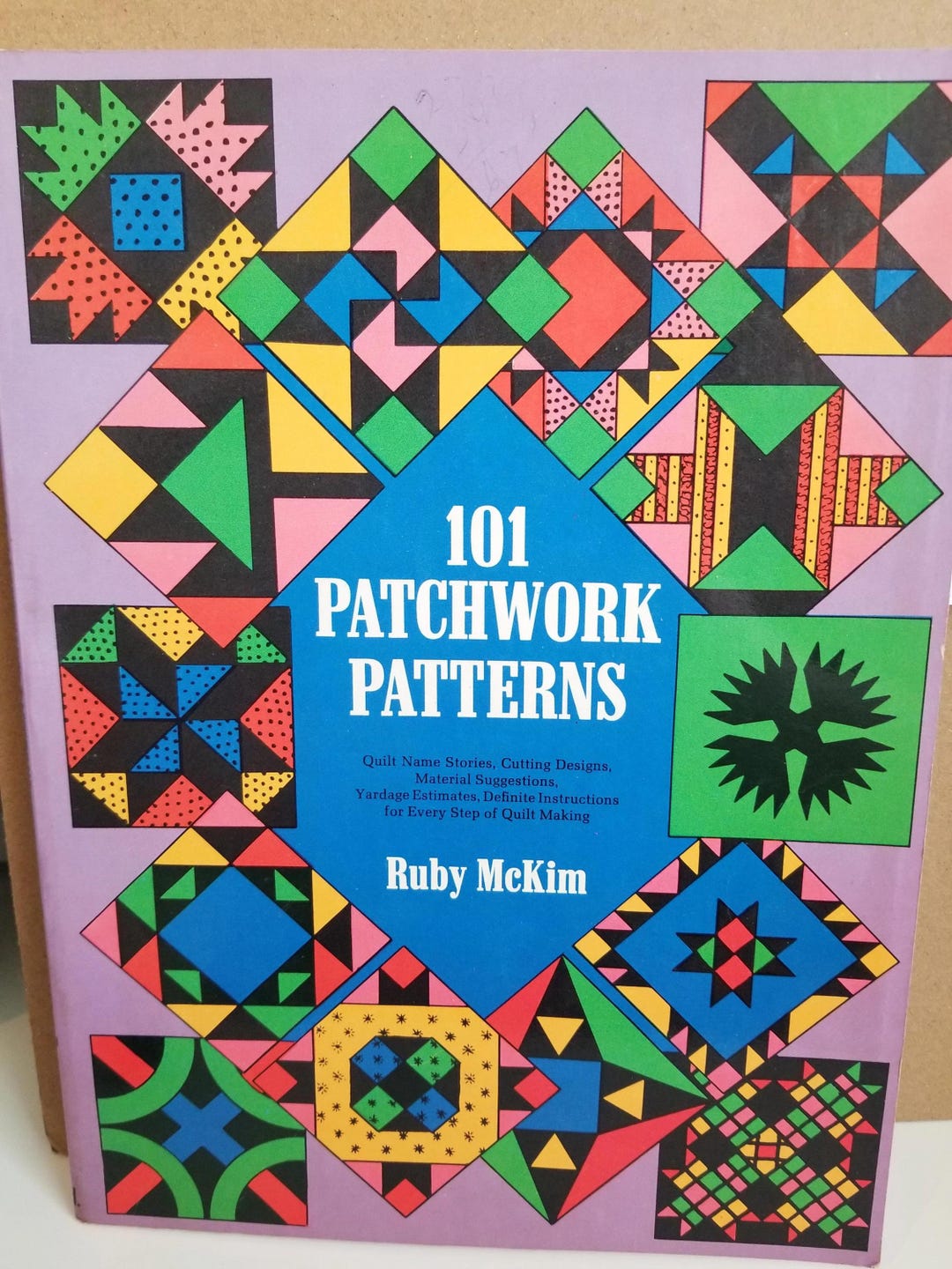 101 Patchwork Patterns Ruby Mckim Quilt Book 1962 - Etsy
