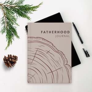 Diario della paternità, quaderno dei ricordi per i papà in attesa di padre e figlio, regalo per il monitoraggio della crescita personale del futuro papà, patrimonio familiare