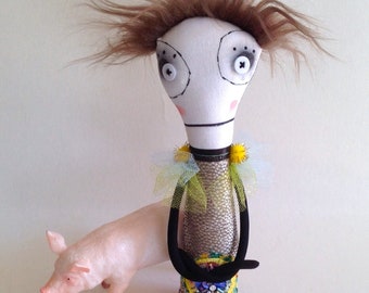 Anxiety Faerie Art Doll