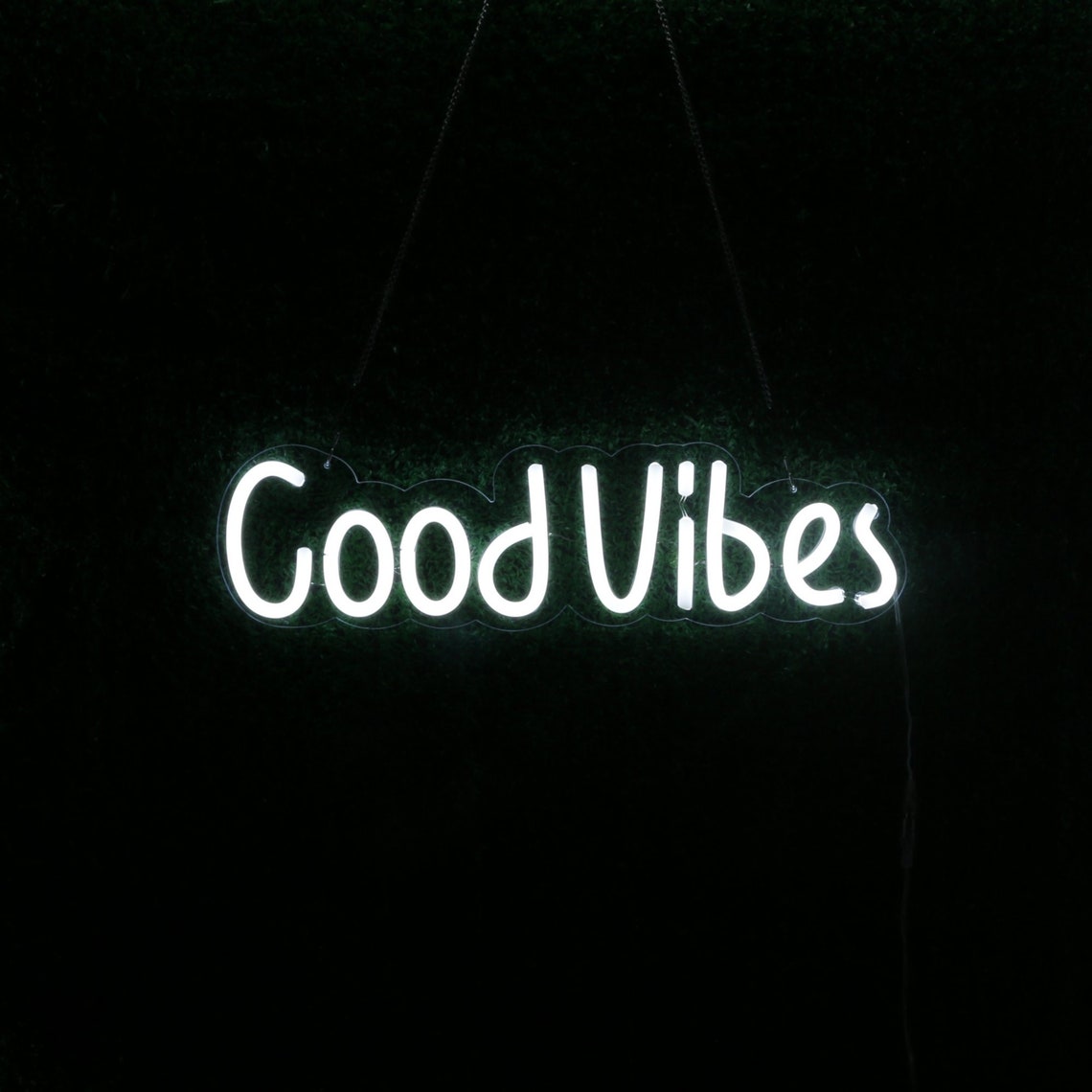 Good Vibes LED Neon Sign for Wall Decor Party Bar Home Etsy