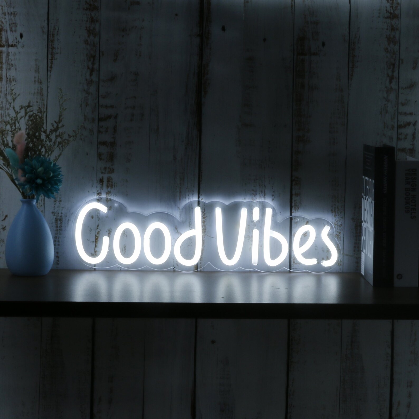 Good Vibes LED Neon Sign for Wall Decor Party Bar Home Etsy