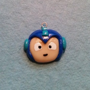 MegaMan 1up Head Charm