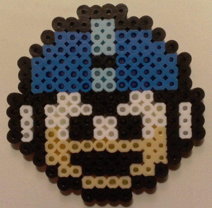 Hama beads megaman shop