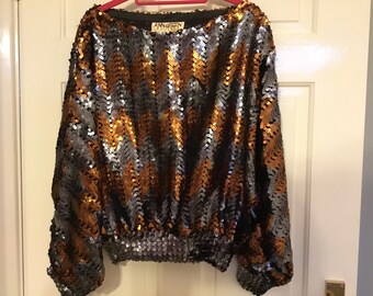 80s batwing top