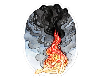 Vinyl Stickers - Haunting Thoughts