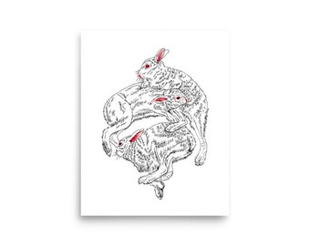 Mixed Media Art Prints - Abracadabra