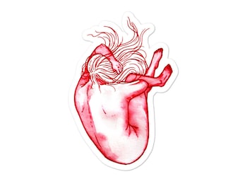 Vinyl Stickers - Human Heart No. 4 Sticker