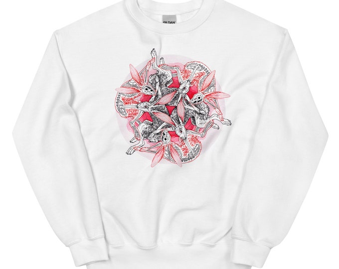Printed Apparel - Three Hares Sweatshirt