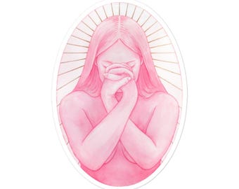 Vinyl Stickers - The Ribbon Prayer Sticker